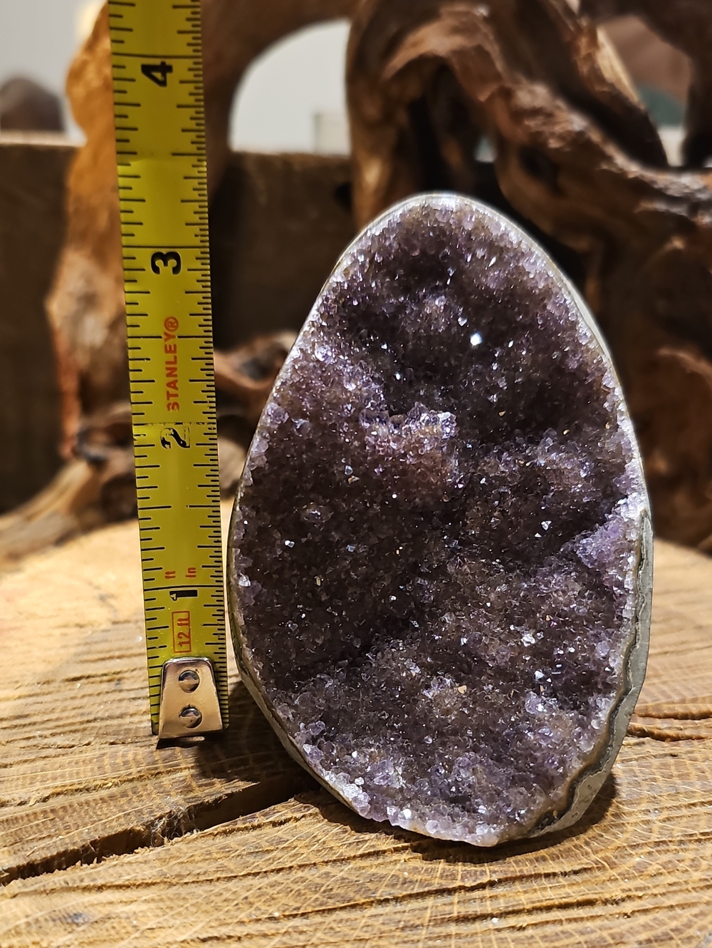 Natural Amethyst Cutbase Display - Picture 12 of 13